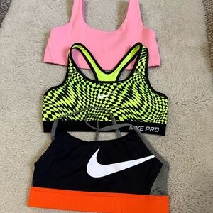Bundle of Size Medium Nike Sports Bras